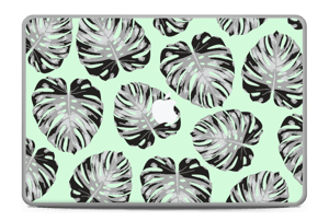 Green leaves patterm Skin MacBook Pro 17” -2015