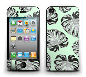 Green leaves patterm Skin IPhone 4/4s