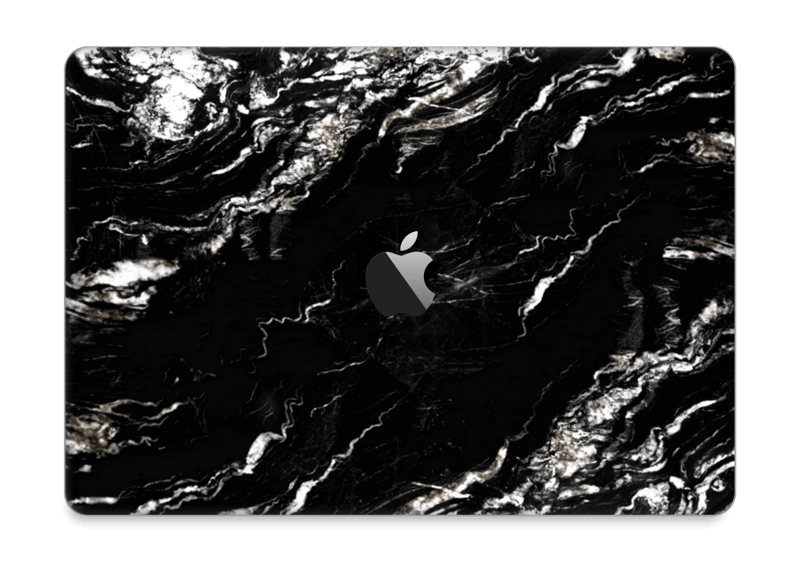 More black marble Skin MacBook Pro 13” 2016-