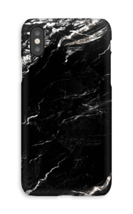 Svartvit marmor skal IPhone XS