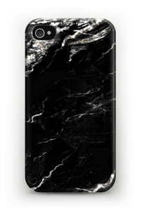 Zwart & Wit marmer hoesje IPhone 4/4s