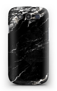 Zwart & Wit marmer hoesje Galaxy S3