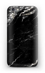 Zwart & Wit marmer hoesje IPhone 6 Plus tough