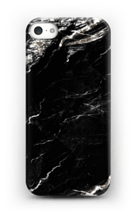 Zwart & Wit marmer hoesje IPhone SE