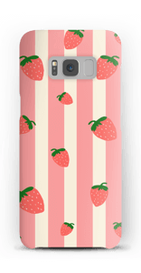 Strawberry Stripes case Galaxy S8