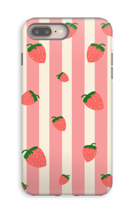 Jordbær deksel IPhone 8 Plus tough
