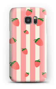 Strawberry Stripes case Galaxy S7