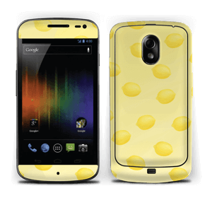 Summer lemon in yellow