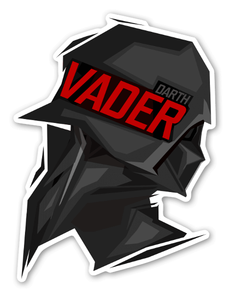 Darth Vader pegatina