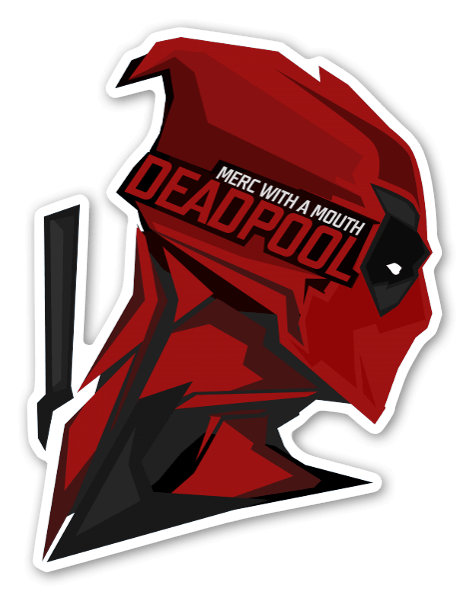 Your Everyday Merc! sticker