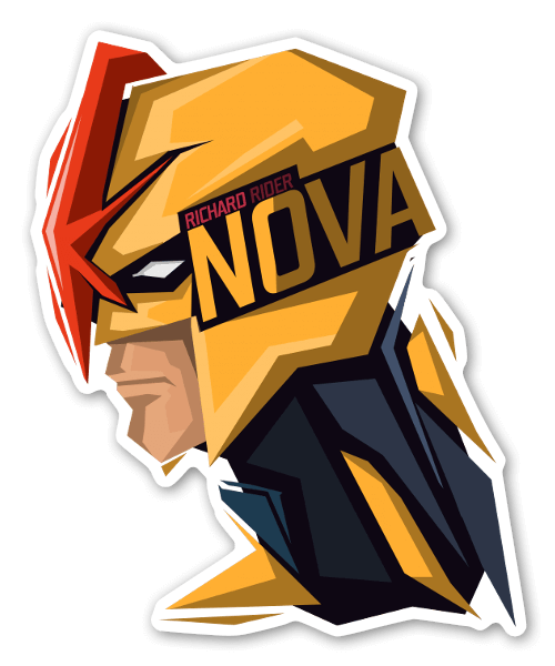 Nova - Richard Rider pegatina