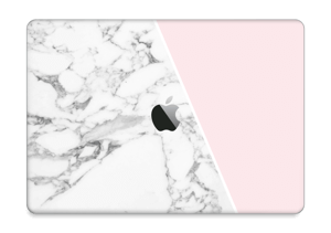 Marmor og rosa Skin MacBook Pro 13” 2016-