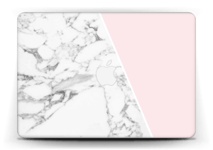 Marmor og rosa Skin MacBook Air 13”