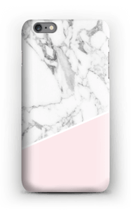 White Marble and Pink case IPhone 6s Plus