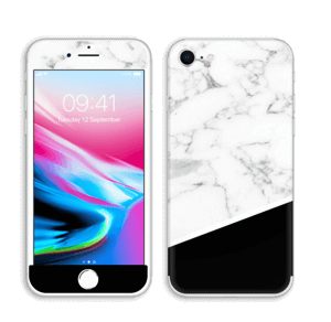 Black and White Skin IPhone 8