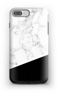 Black and White deksel IPhone 7 Plus tough