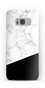 Zwart en Wit Marmer hoesje Galaxy S8