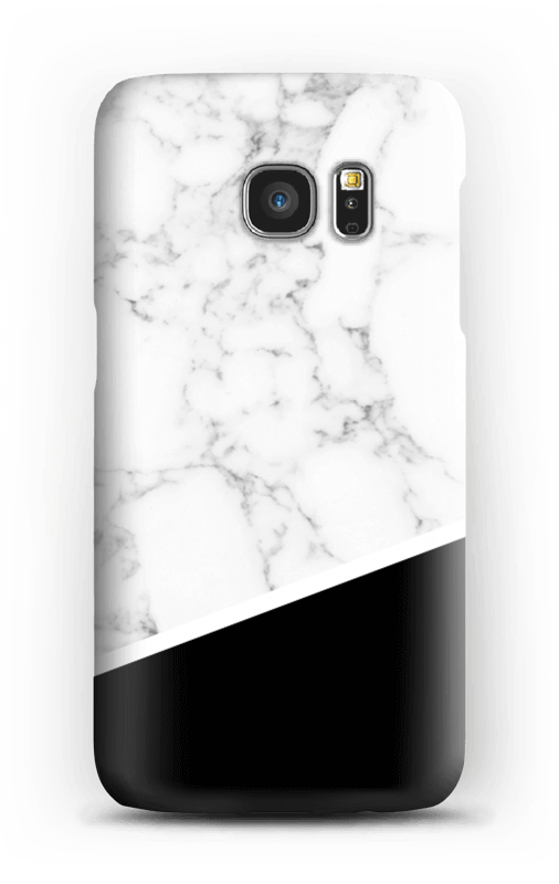 Schwarz - Weiß Handyhülle Galaxy S7