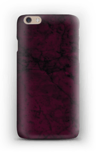 Burgunder marmor deksel IPhone 6 Plus