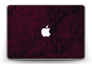 Burgundy marble
