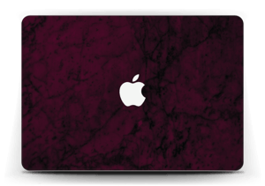 Burgundy marble