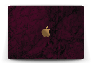 Burgundy marble
