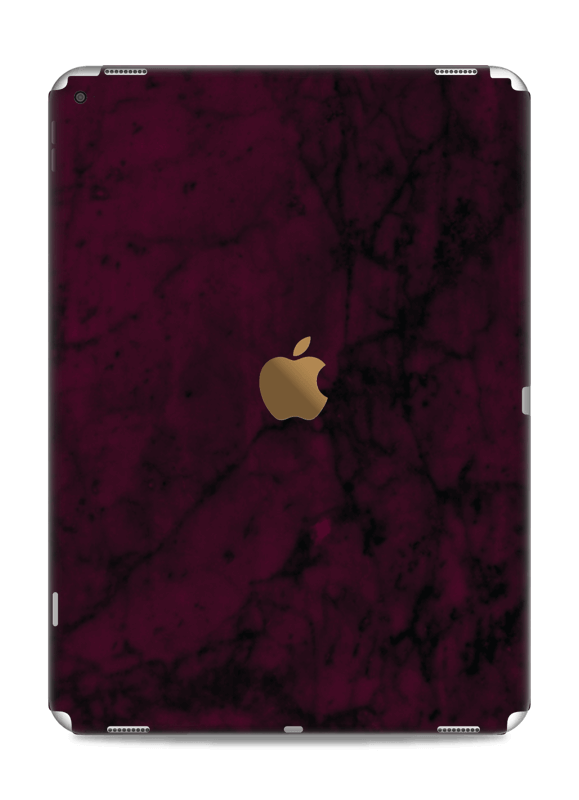 Burgundy marble