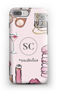 The Girly Girl by Style Collective deksel IPhone 7 Plus tough