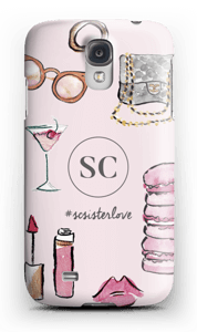 The Girly Girl by Style Collective  case Galaxy S4