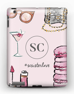 The Girly Girl by Style Collective  deksel IPad 4/3/2