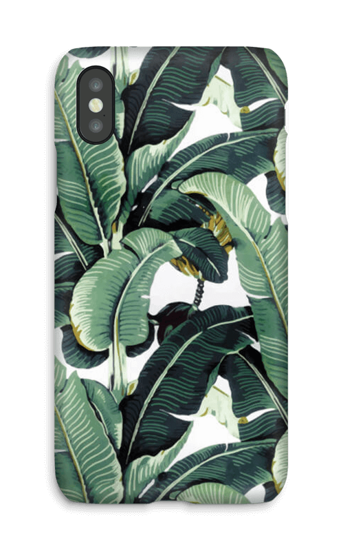 Banana Leaf case IPhone X