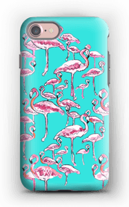 Flamingo kuoret IPhone 7 tough