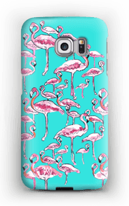 Flamingo kuoret Galaxy S6 Edge