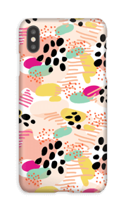 Abstract deksel IPhone XS Max