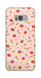 Kukkasia kuoret Galaxy S8 Plus