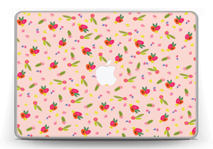Kukkia täynnä tarrakuori MacBook Pro 13” -2015