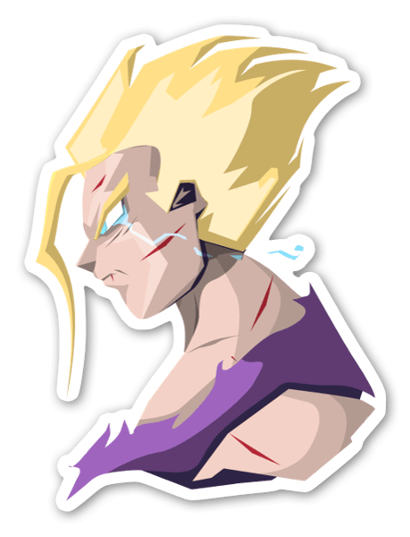 SSJ2 Gohan pegatina