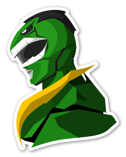 Hulk Ranger pegatina