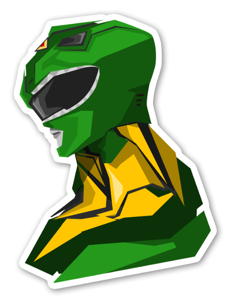 Ranger Verde pegatina
