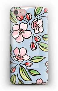 Blomster deksel IPhone 7
