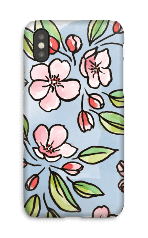 Blomster deksel IPhone X