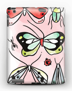 Perhoset kuoret IPad 4/3/2