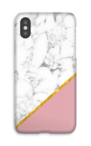 Marble + dusty pink and gold