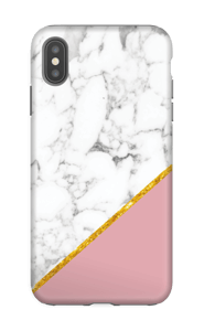 Marble + dusty pink and gold