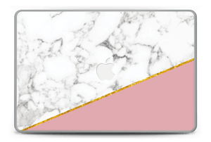 Marble + dusty pink and gold