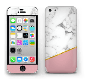 Marble + dusty pink and gold