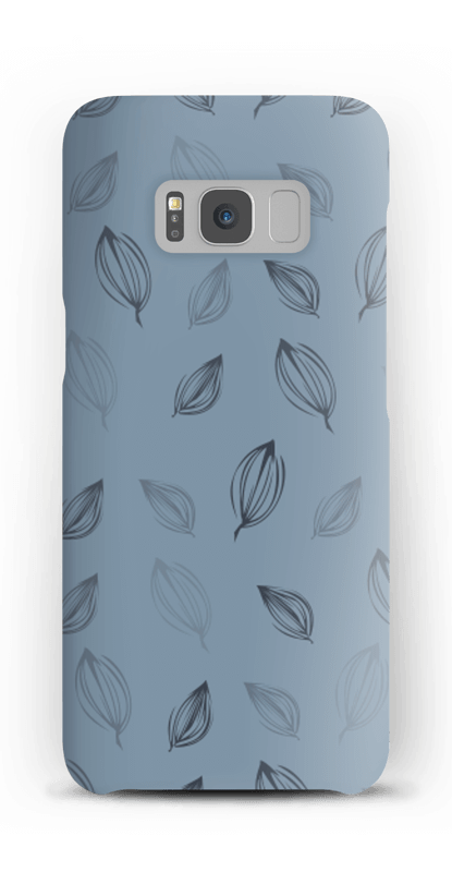 Falling Leaves Blue case Galaxy S8