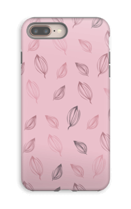 Falling Leaves Pink case IPhone 8 Plus tough