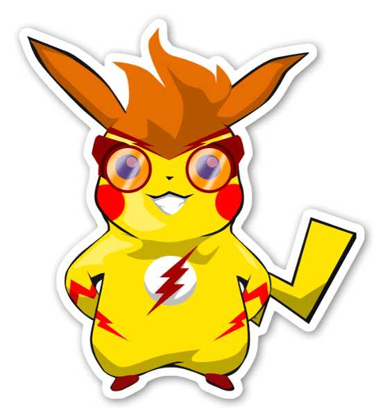 PikaWally sticker
