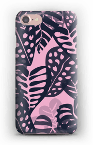 Tropical Plants Navy